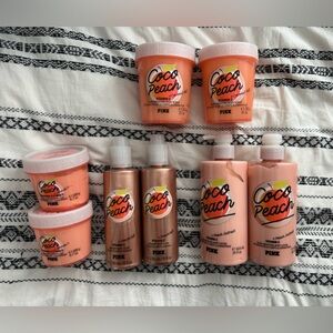 VS PINK coco peach bundle